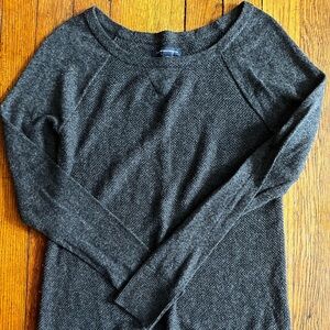 American Eagle Outfitters Dark Gray Sweater, size small.